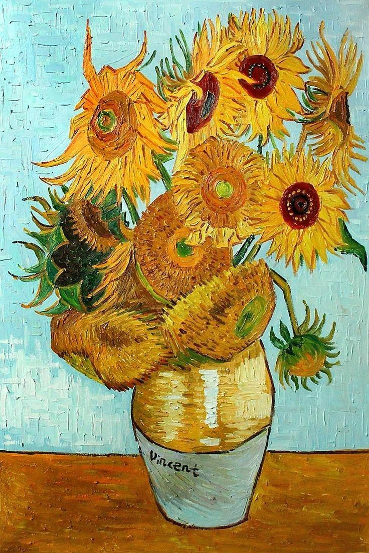 Van Gogh Sunflower Wallpapers