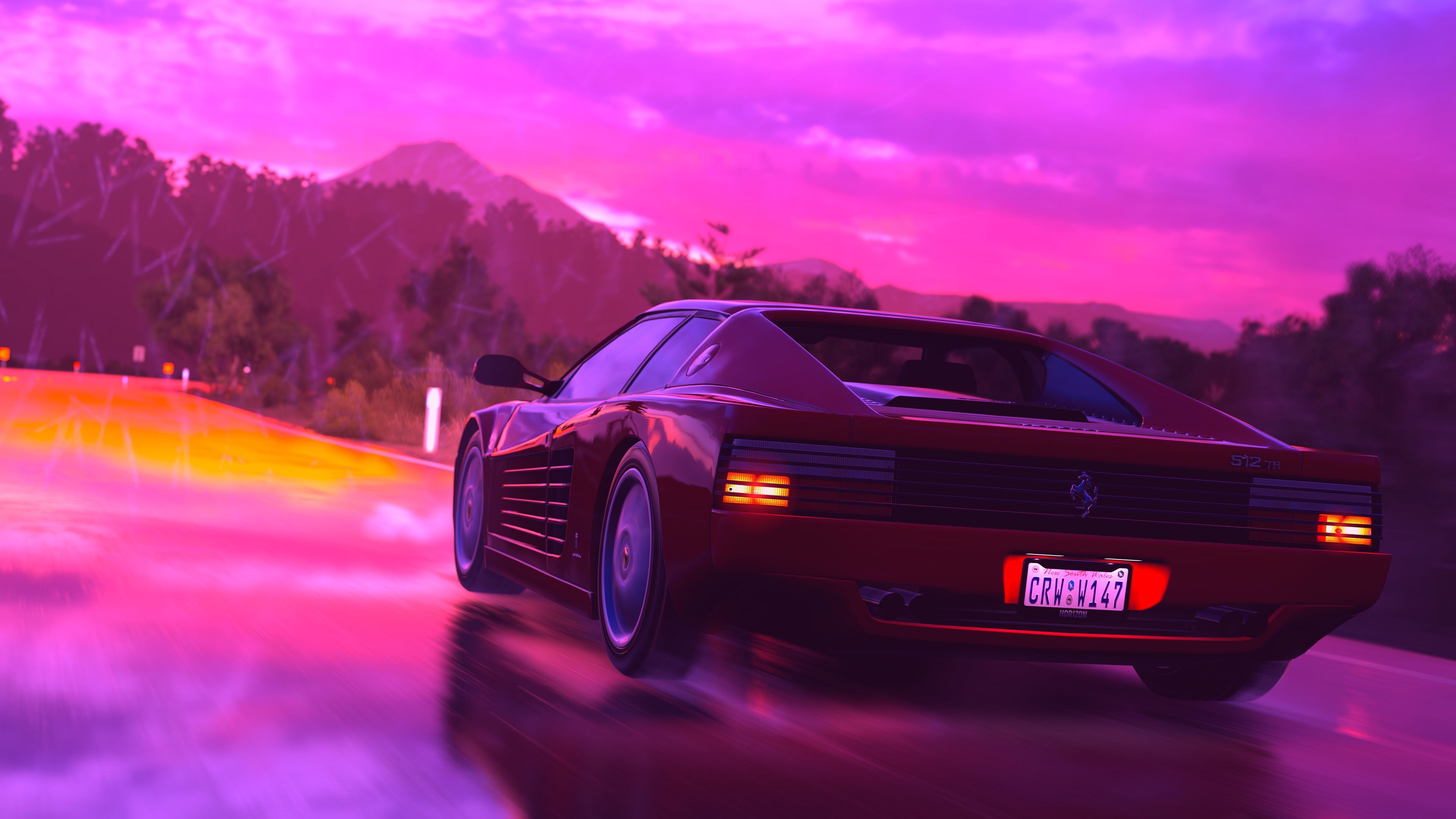 Vaporwave Car Wallpapers