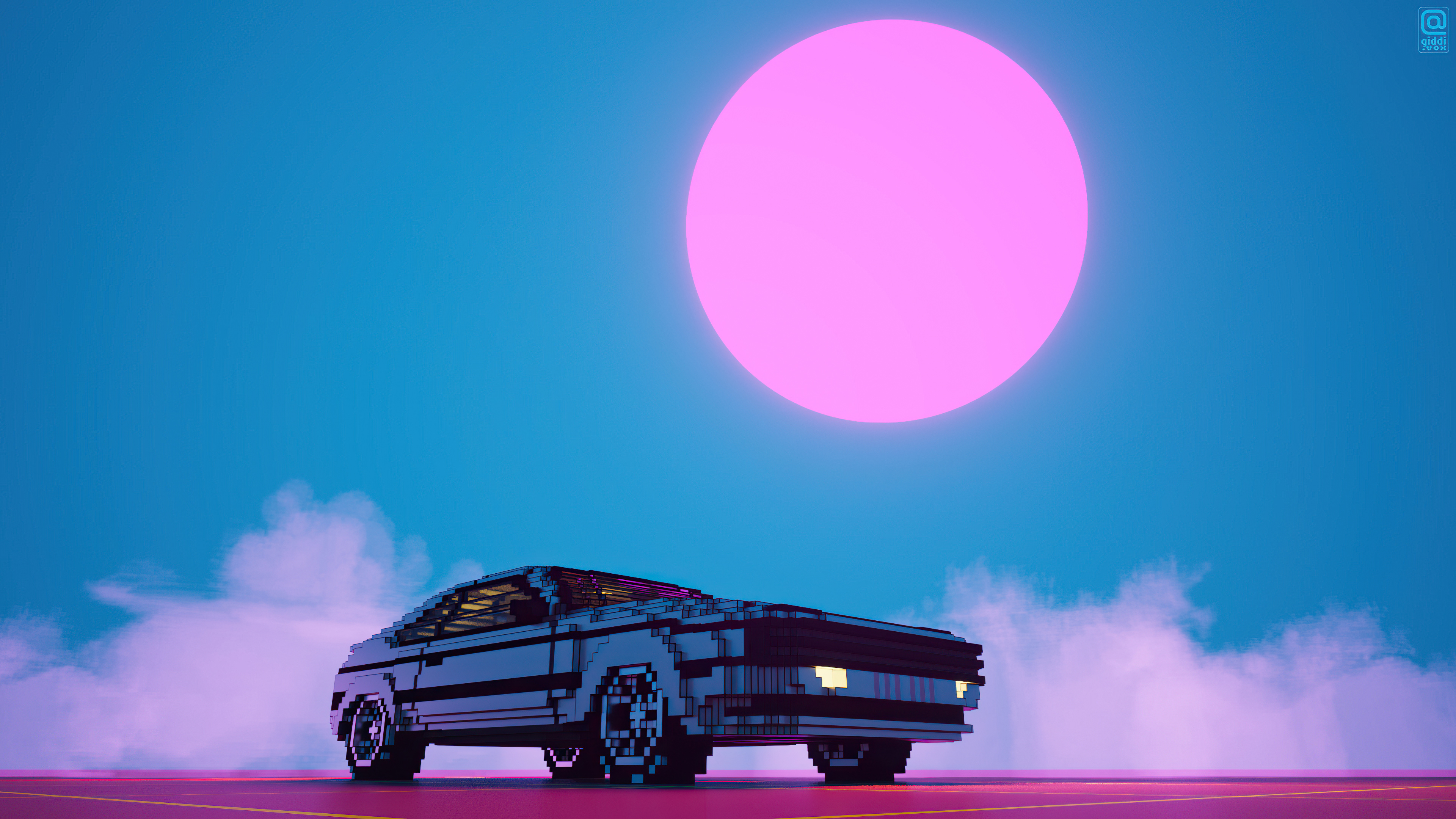 Vaporwave Car Wallpapers