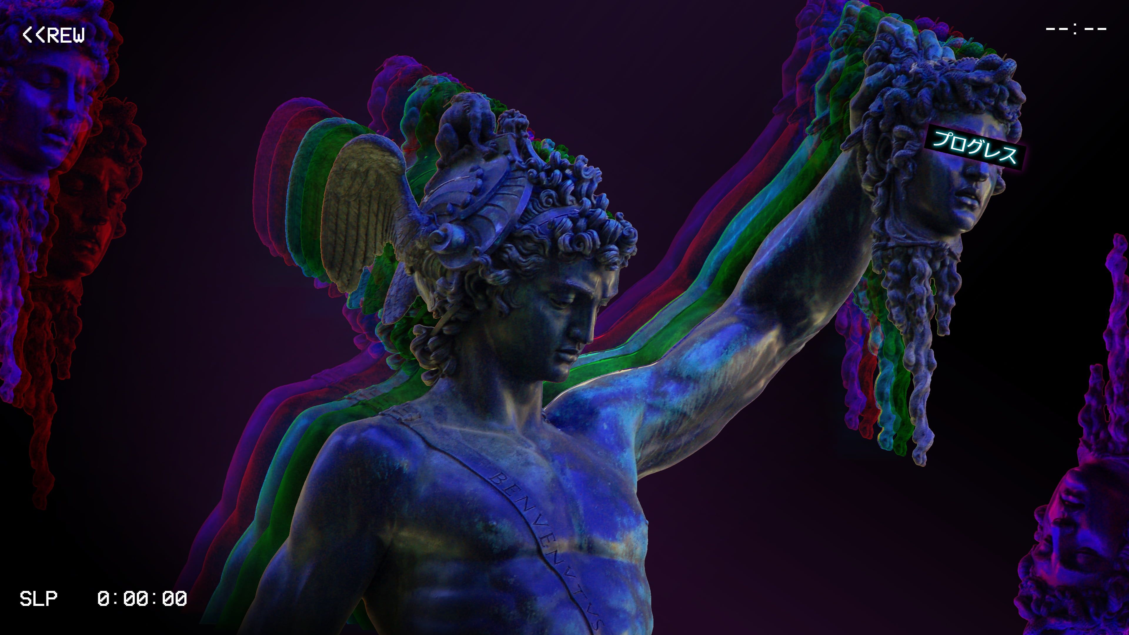 Vaporwave Statue Wallpapers