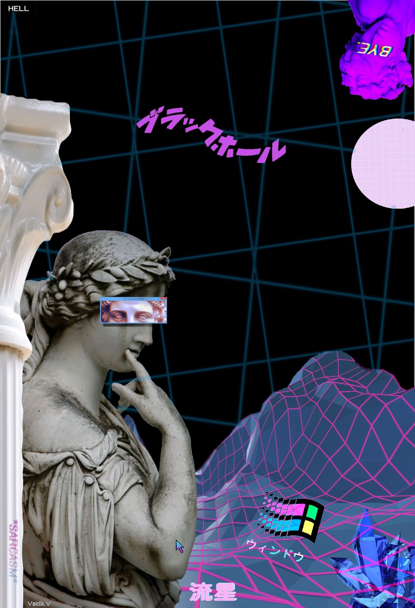 Vaporwave Statue Wallpapers