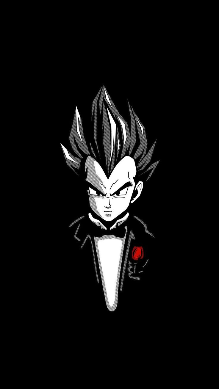 Vegeta Black And White Wallpapers