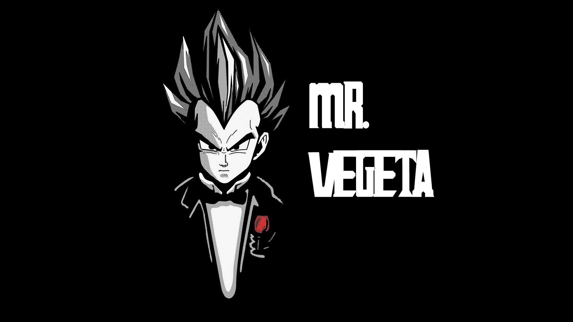 Vegeta Black And White Wallpapers