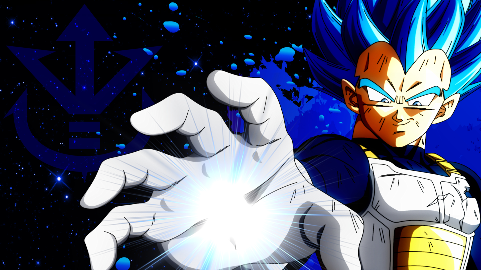 Vegeta Royal Blue Wallpapers