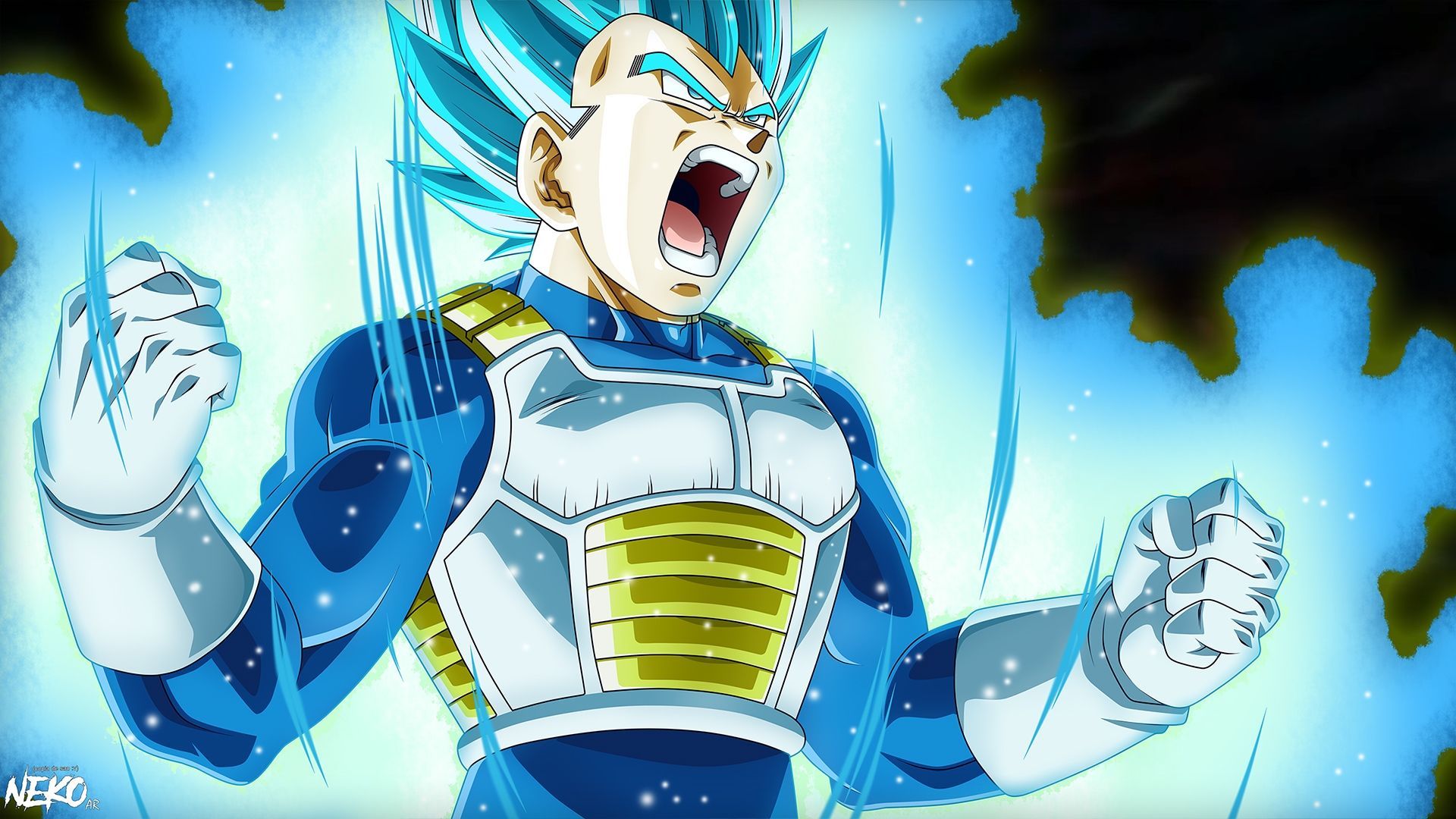 Vegeta Royal Blue Wallpapers