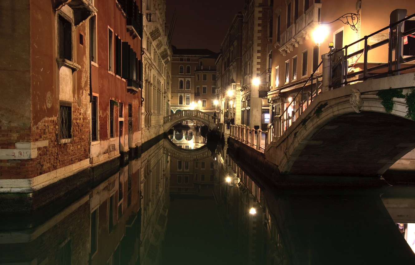 Venice At Night Wallpapers