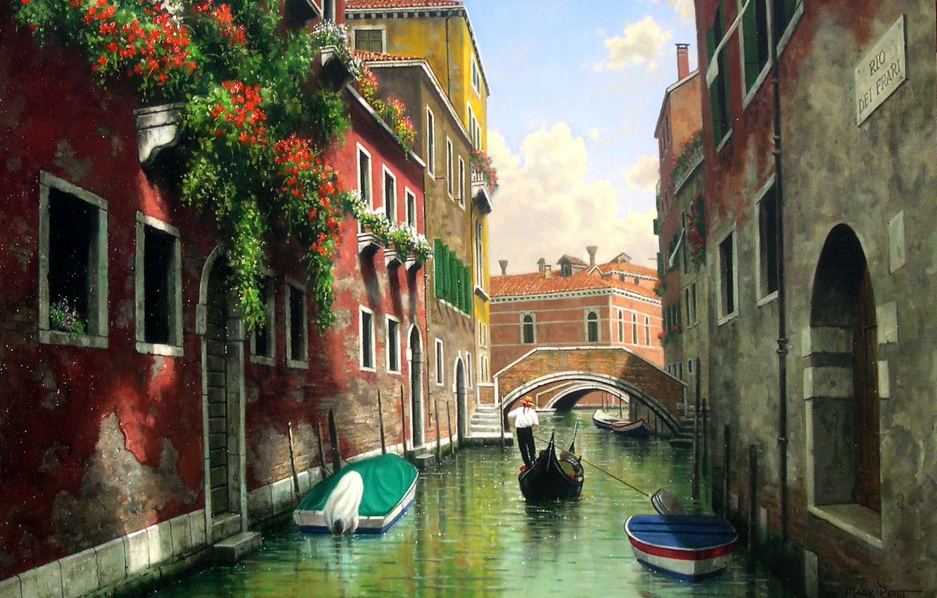 Venice Painting Wallpapers