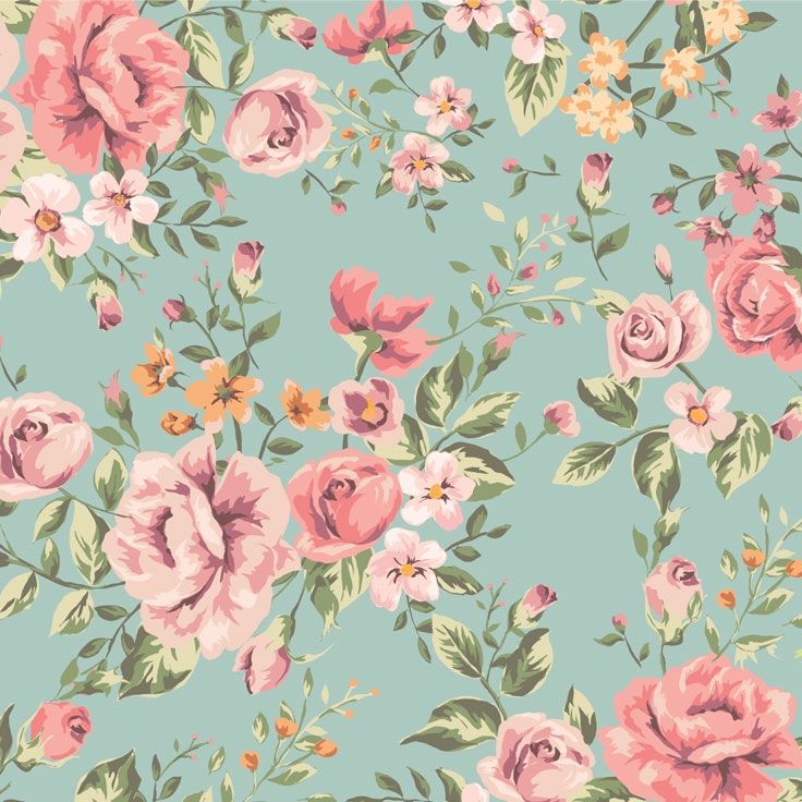 Victorian Flower Wallpapers