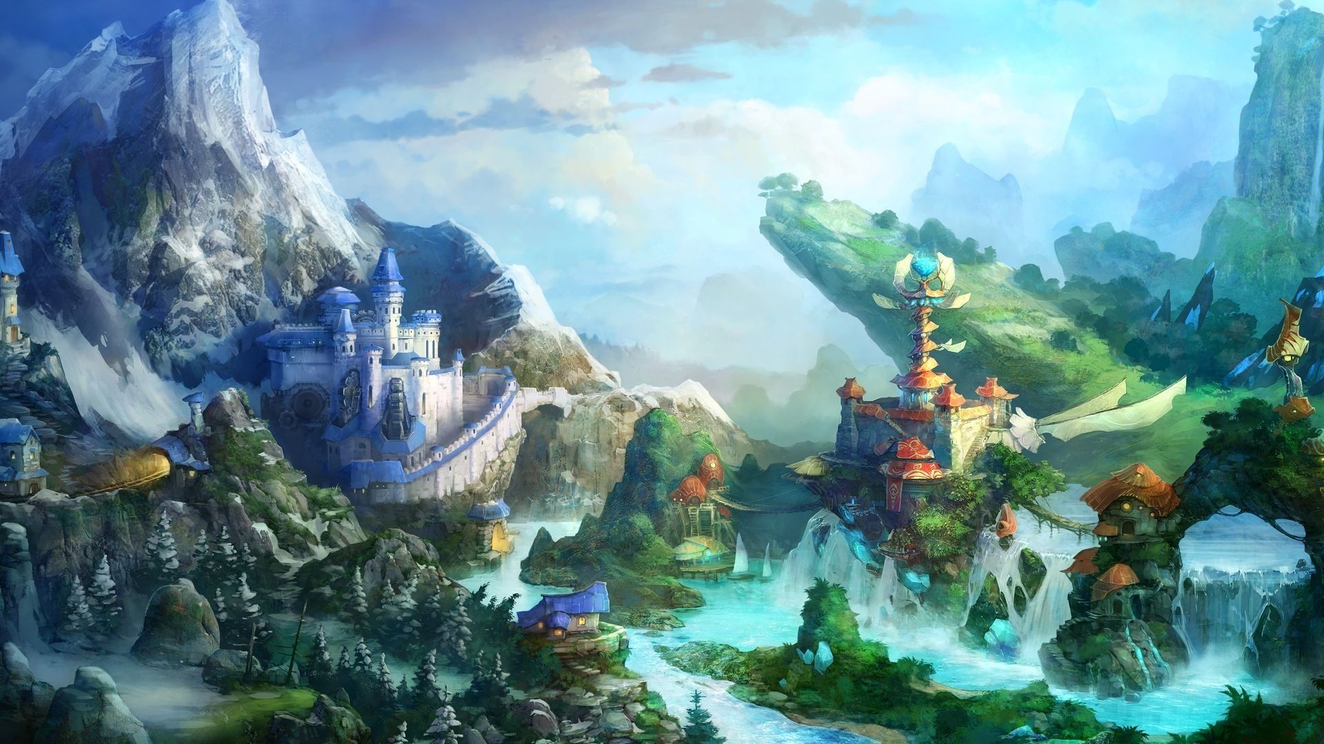 Video Game Scenery Wallpapers