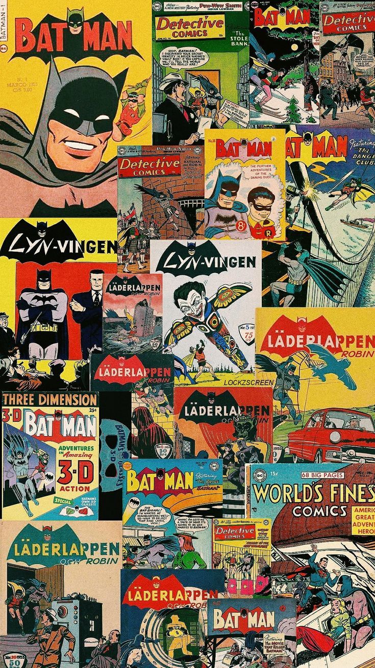 Vintage Batman Comic Wallpapers