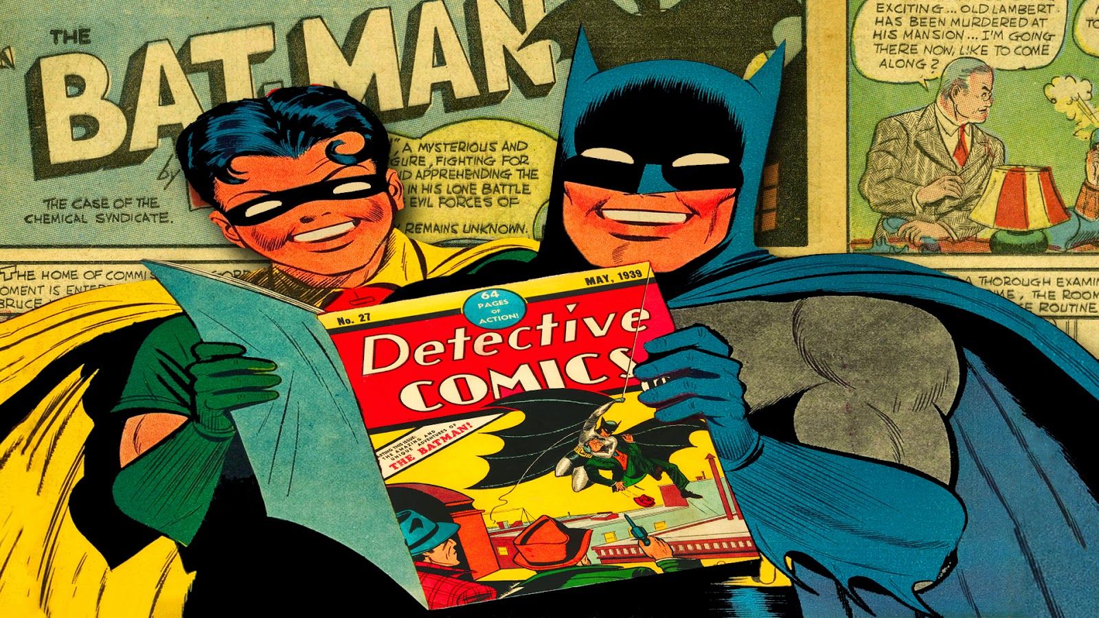 Vintage Batman Comic Wallpapers