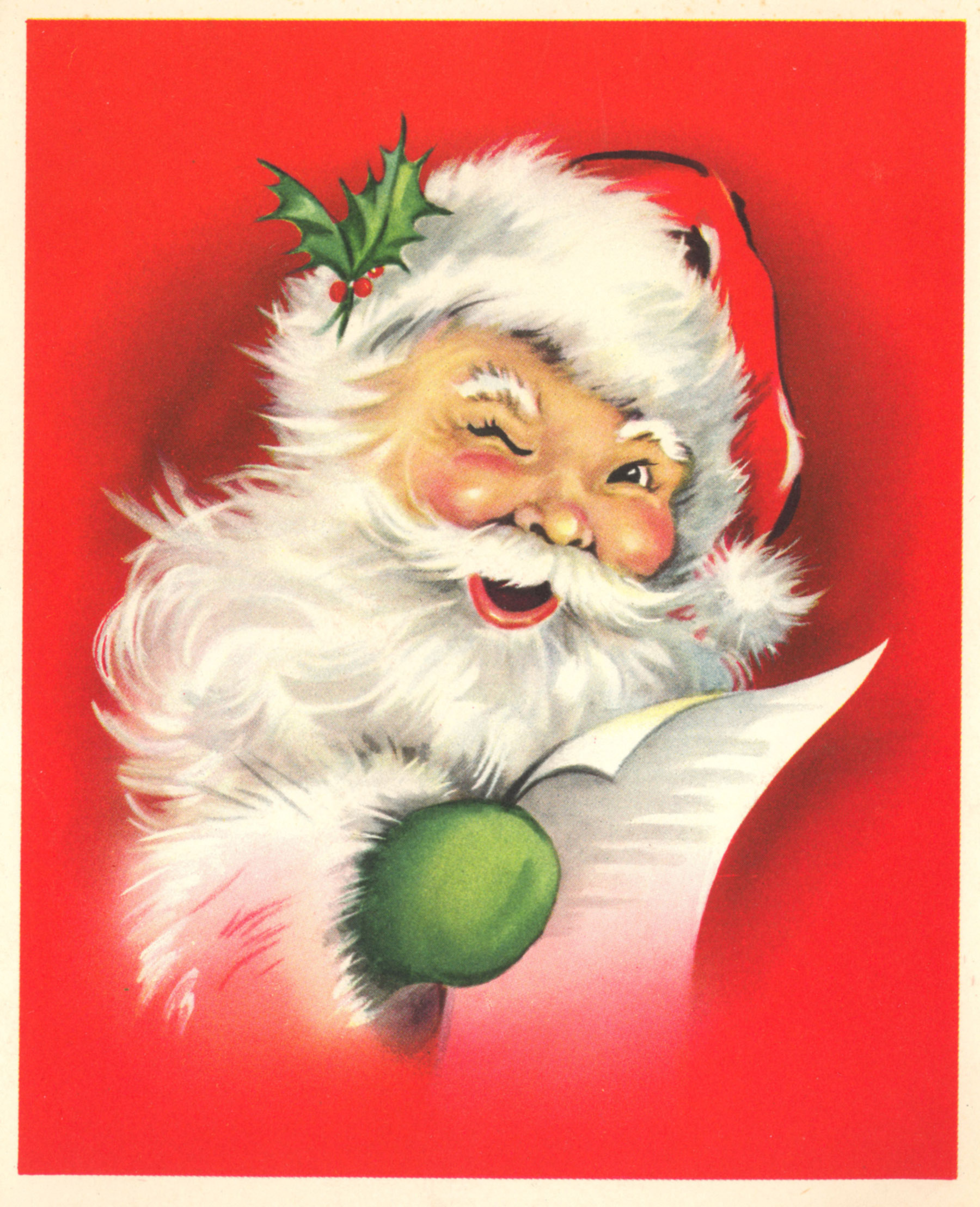 Vintage Christmas Scenes Wallpapers