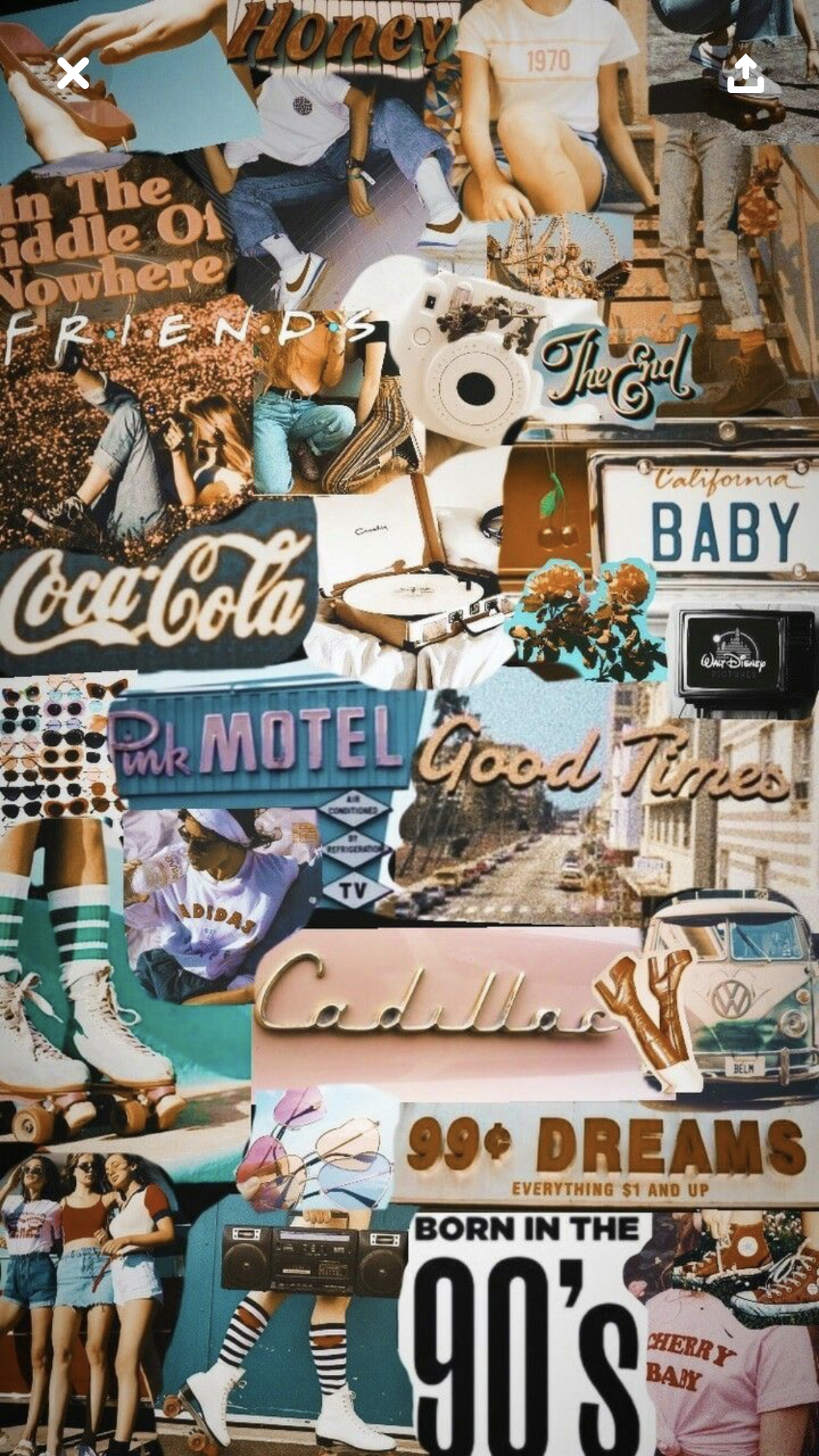 Vintage Collage Wallpapers