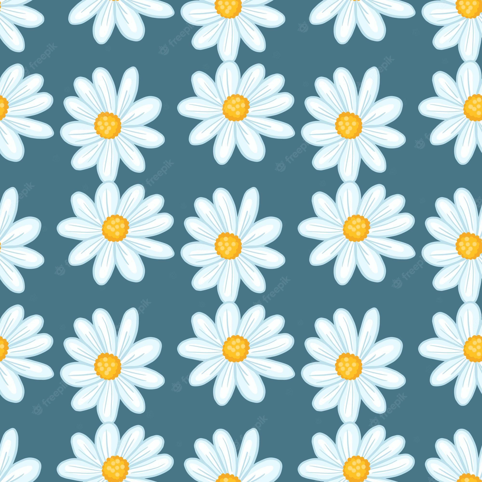 Vintage Daisy Wallpapers