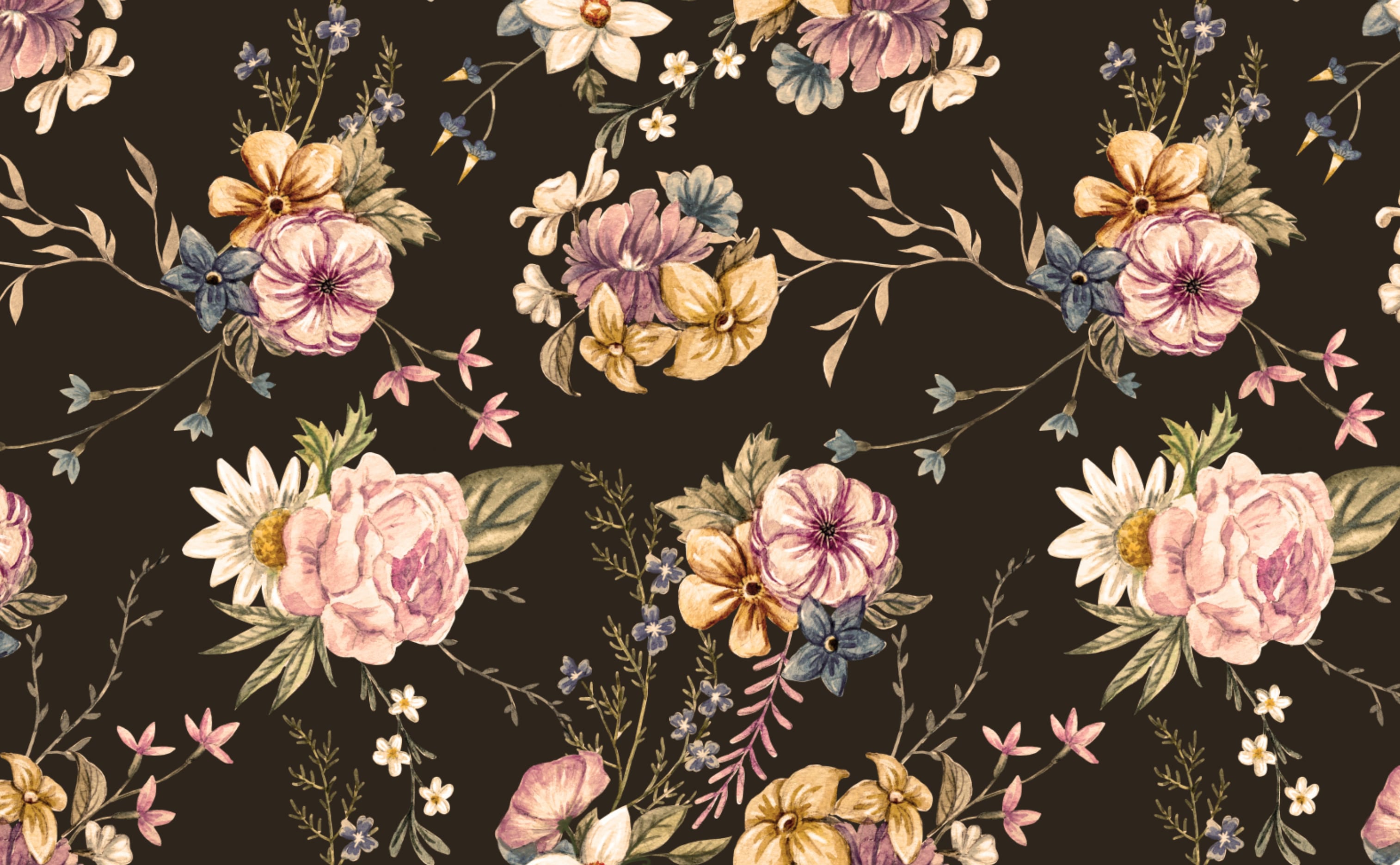 Vintage Floral Wallpapers