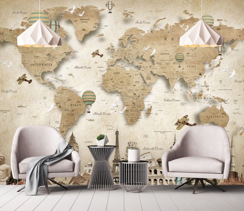 Vintage Map Wallpapers