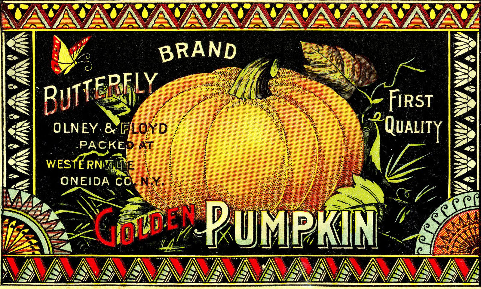 Vintage Pumpkin Wallpapers