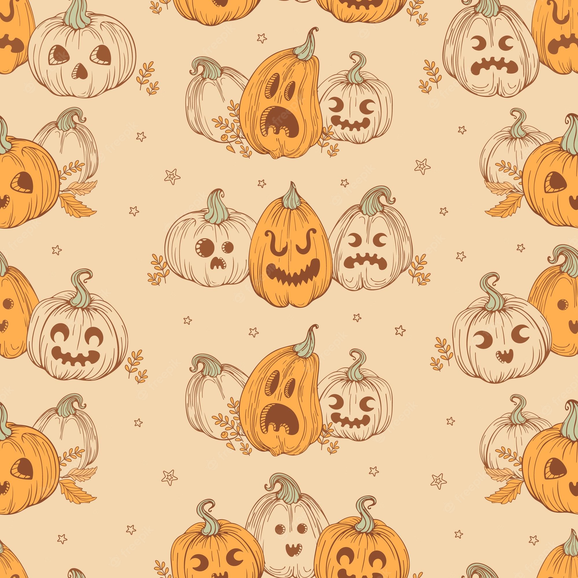 Vintage Pumpkin Wallpapers