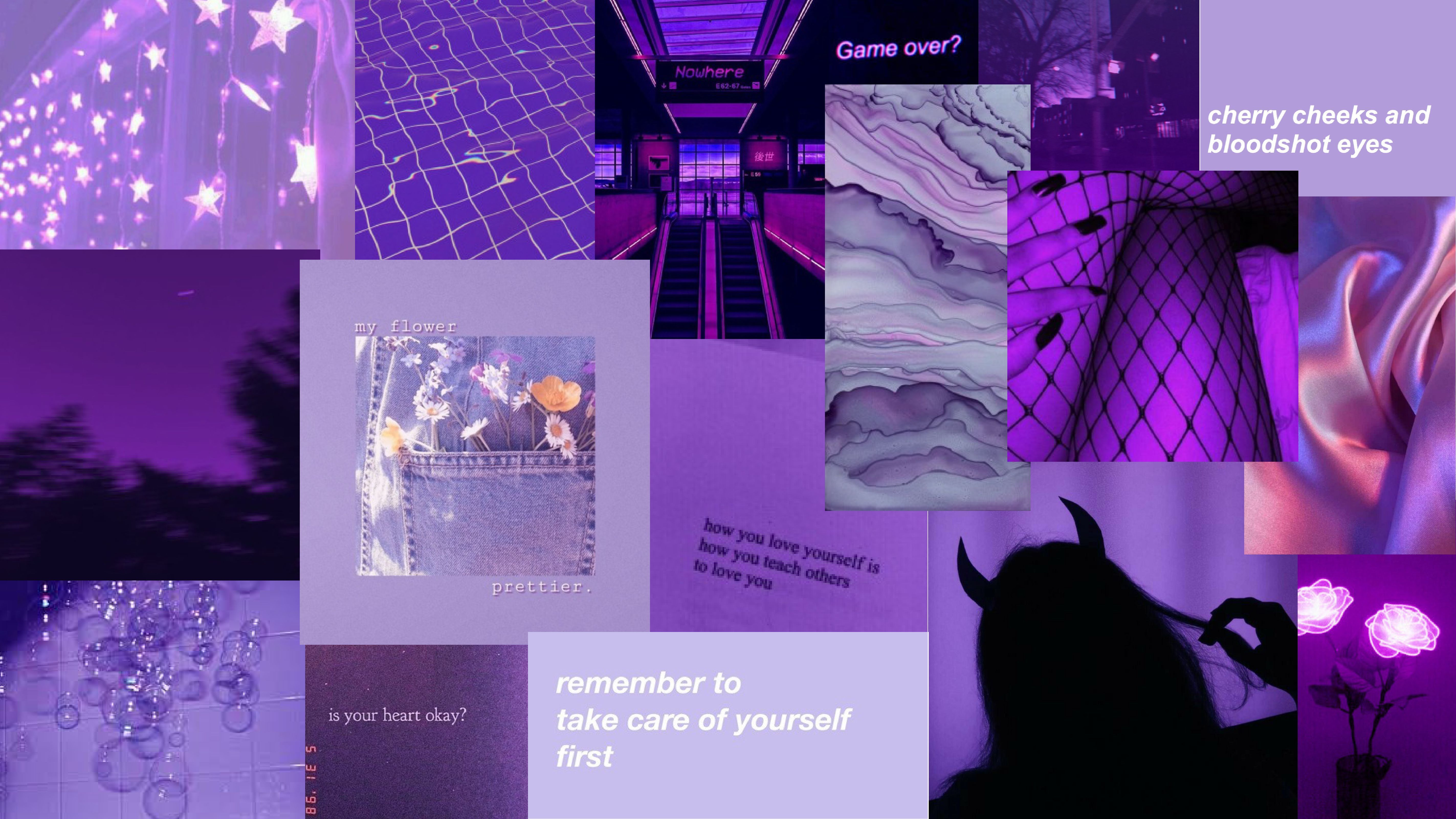 Violet Aesthetic Wallpapers