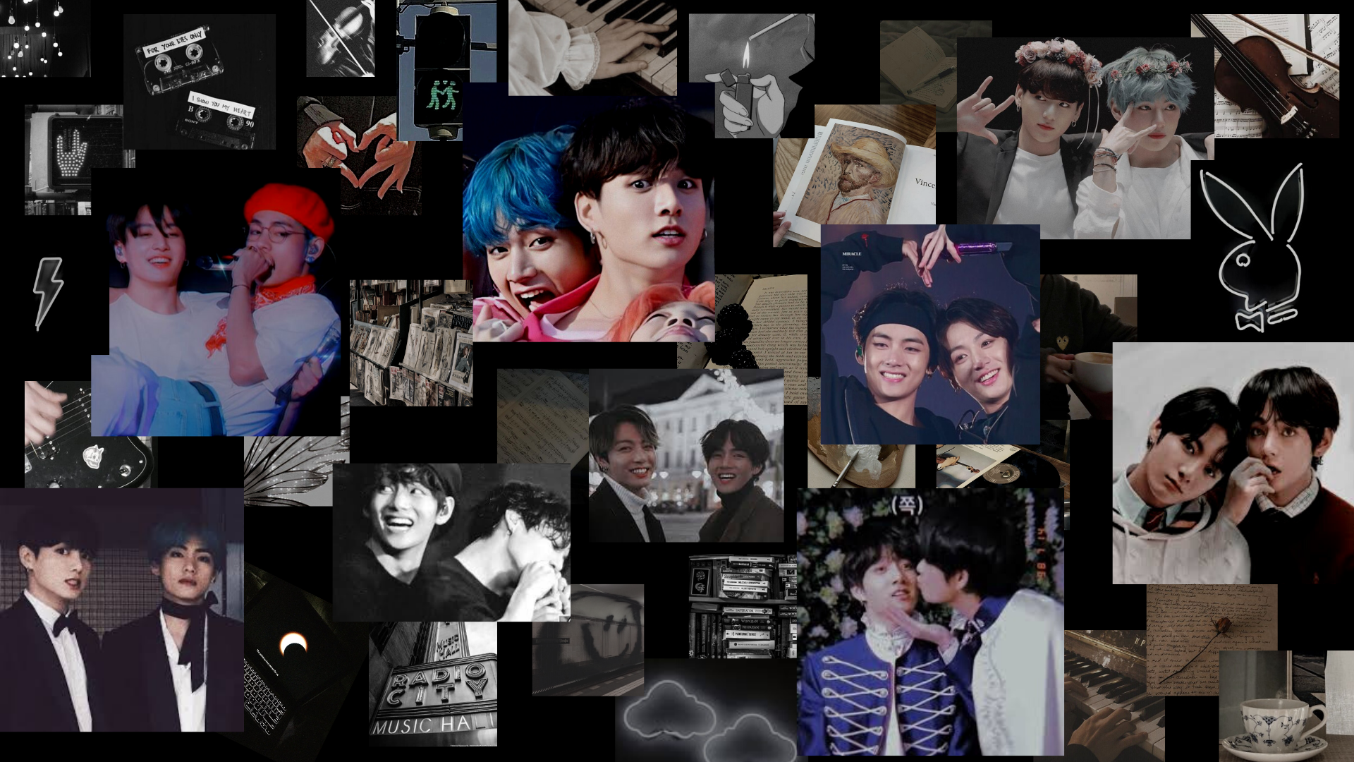 Vkook Desktop Wallpapers