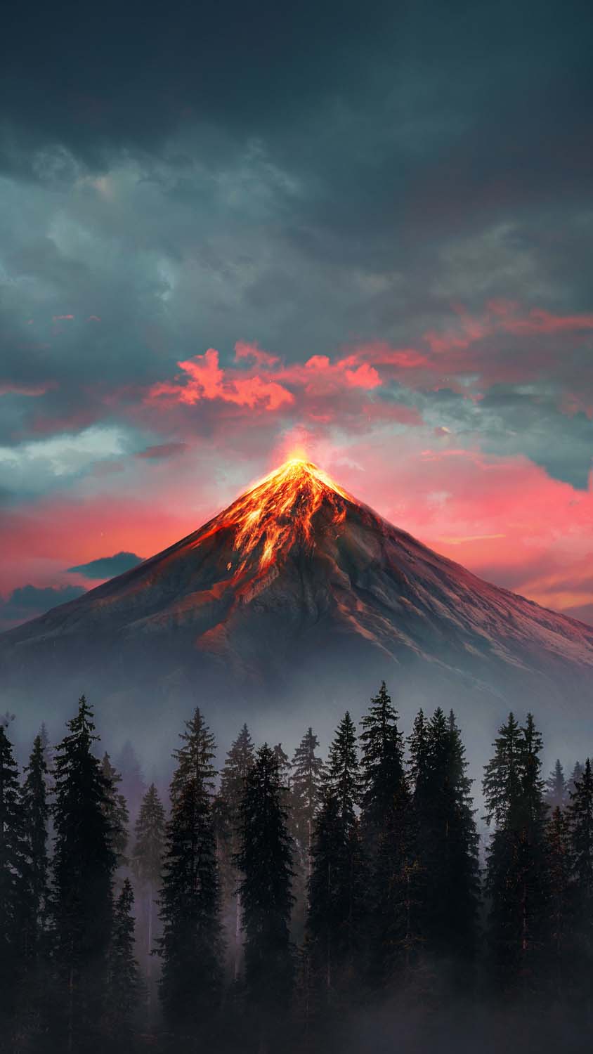 Volcano Iphone Wallpapers