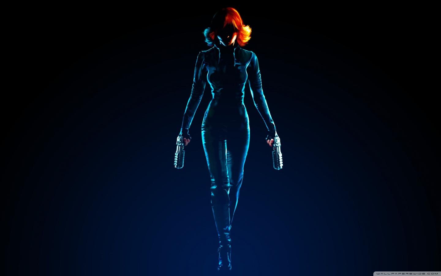 Wallpaper Black Widow Logo Wallpapers