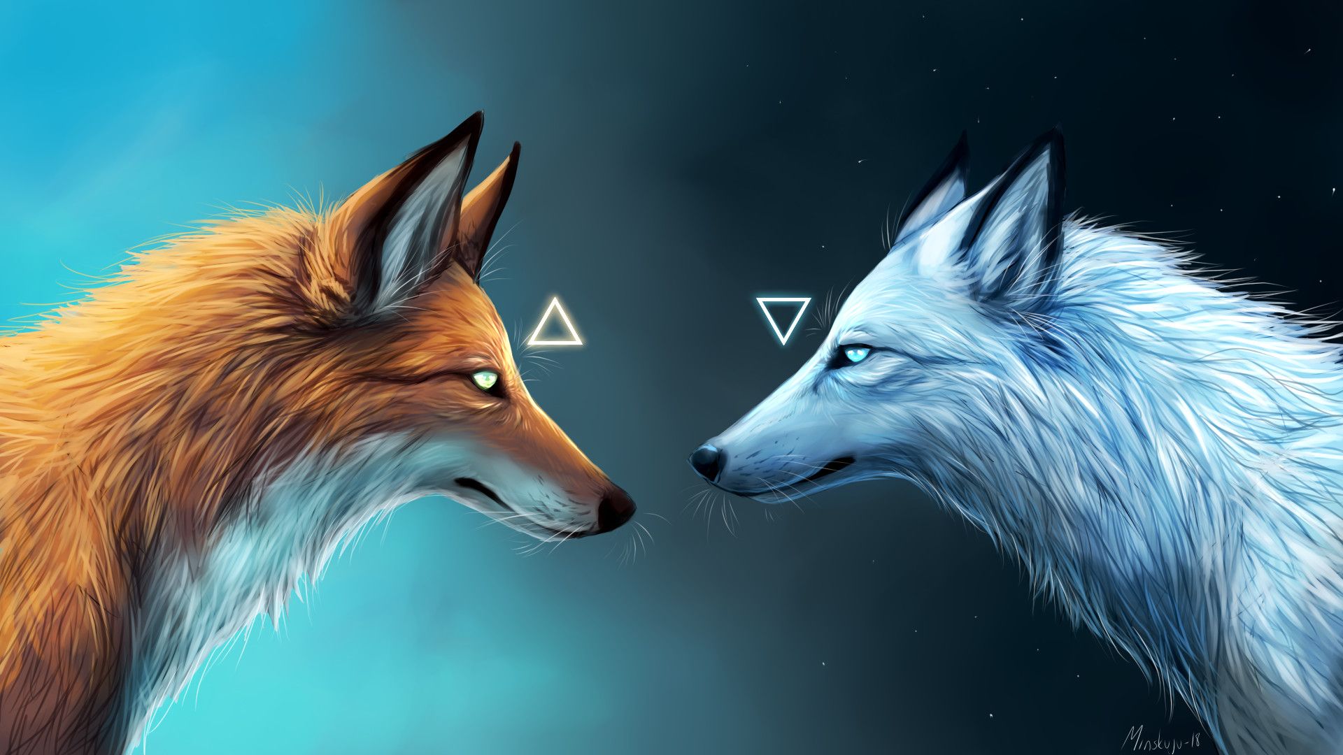 Wallpaper Blue Fox Wallpapers