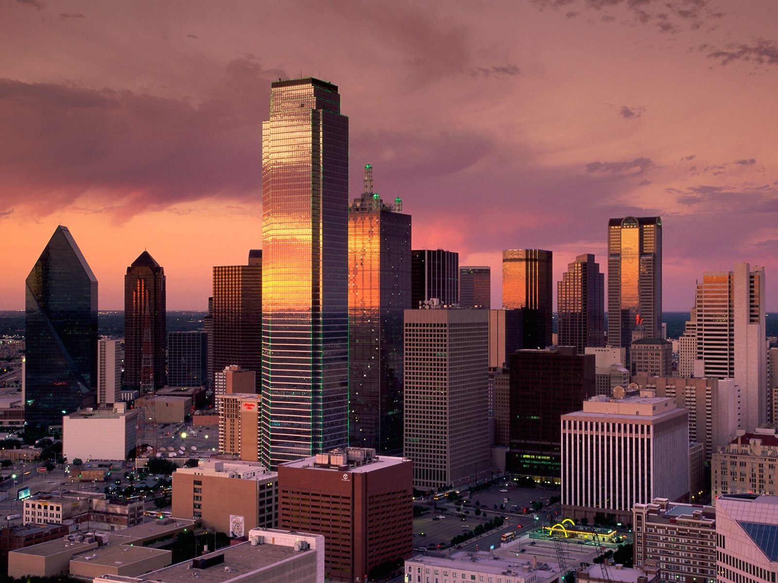 Wallpaper Dallas Skyline Wallpapers