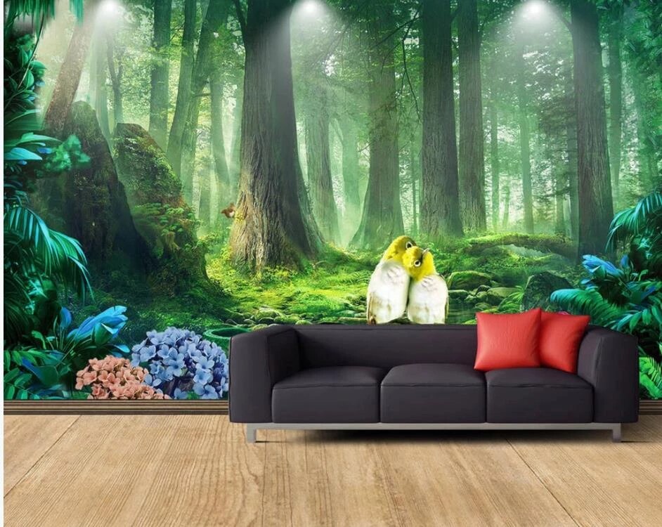 Wallpaper Forest Scene Wallpapers