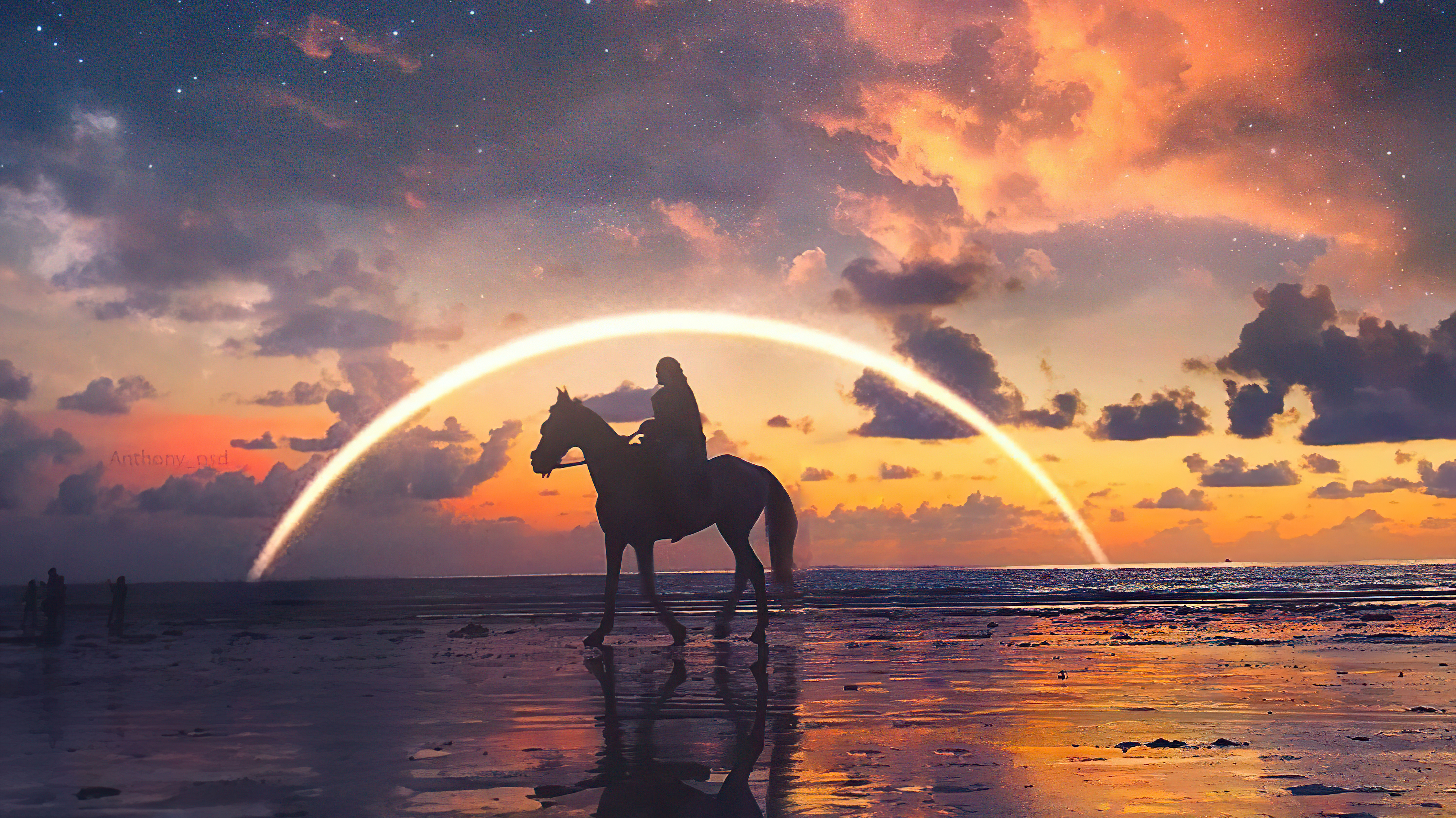 Wallpaper Horse Sunset Wallpapers