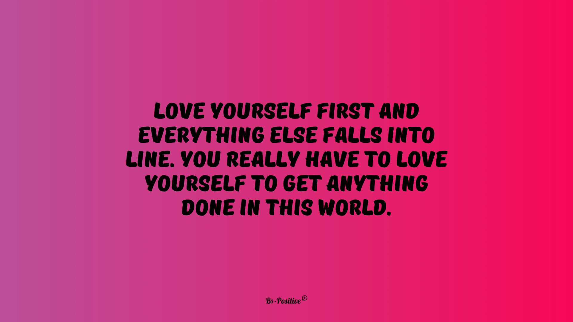 Wallpaper Love Yourself Wallpapers