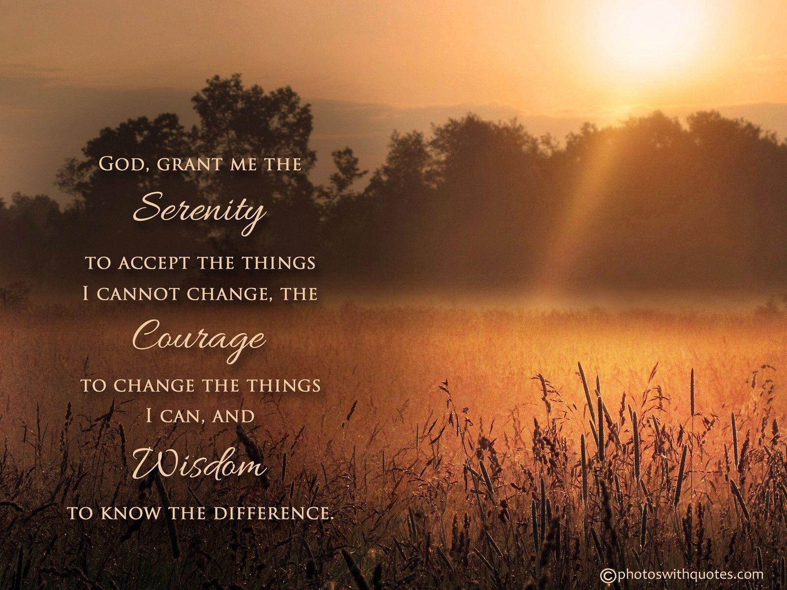 Wallpaper Serenity Prayer Wallpapers