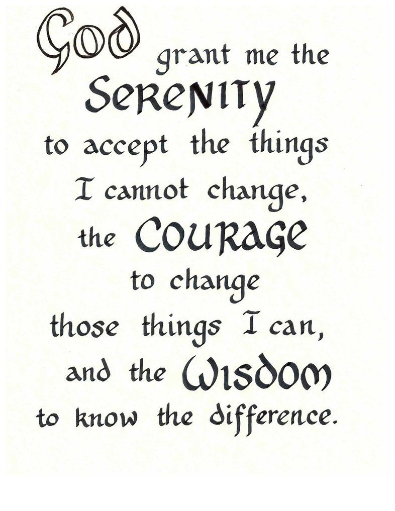 Wallpaper Serenity Prayer Wallpapers