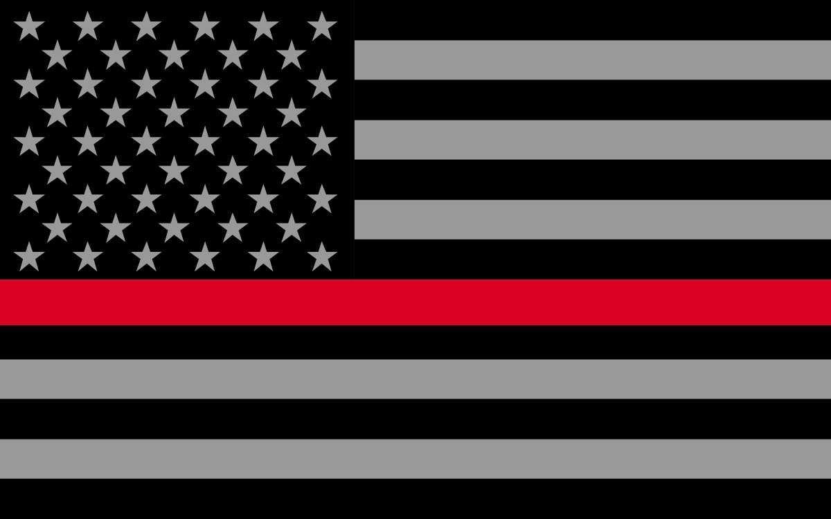 Wallpaper Thin Red Line Flag Wallpapers