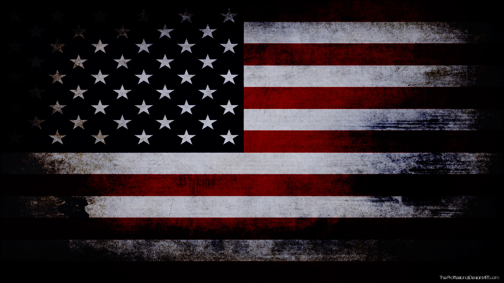 Wallpaper Thin Red Line Flag Wallpapers