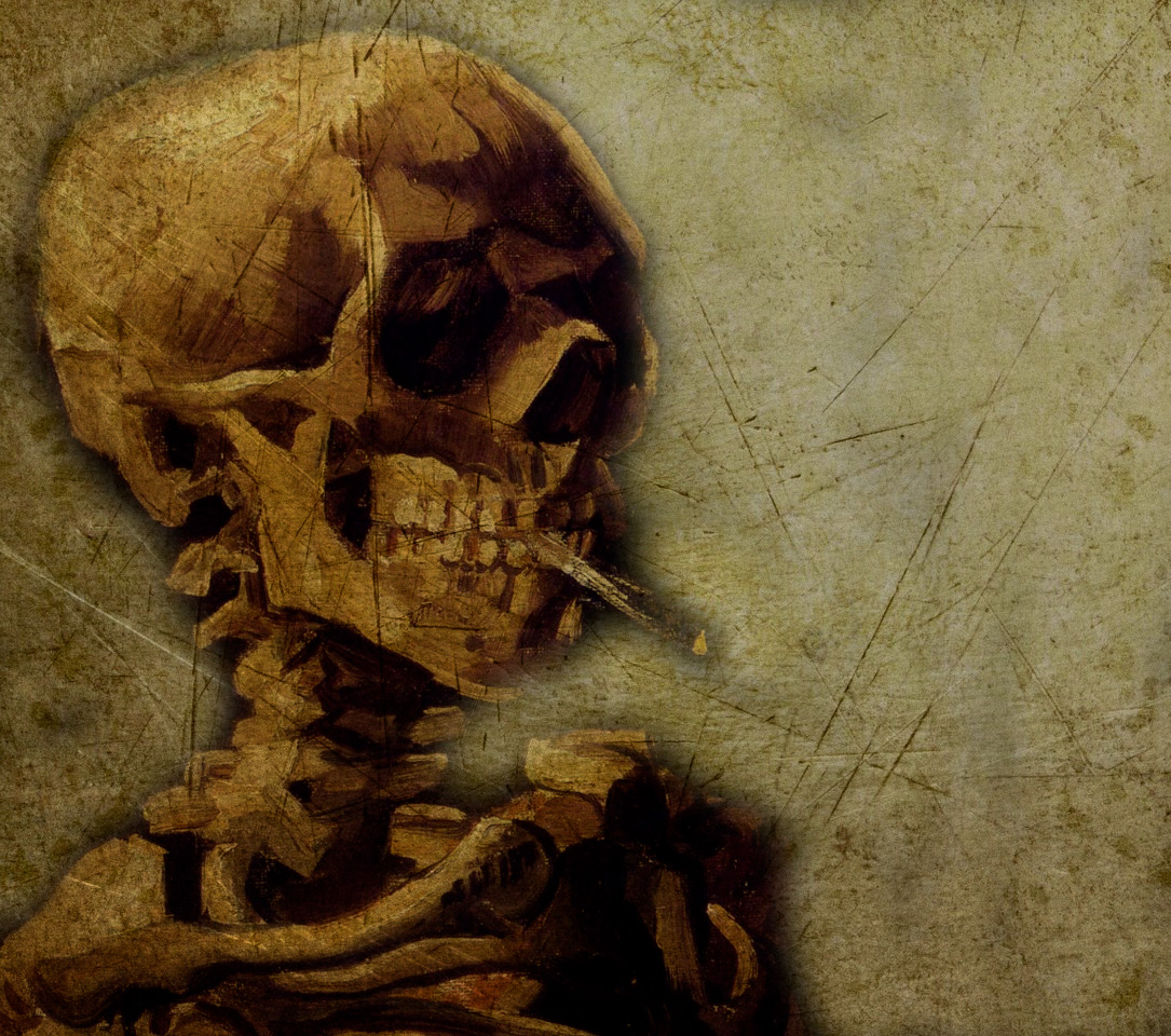 Wallpaper Van Gogh Skeleton Wallpapers