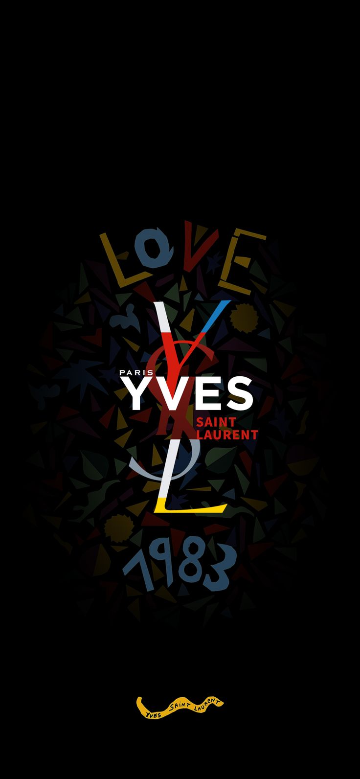 Wallpaper Ysl Logo Wallpapers