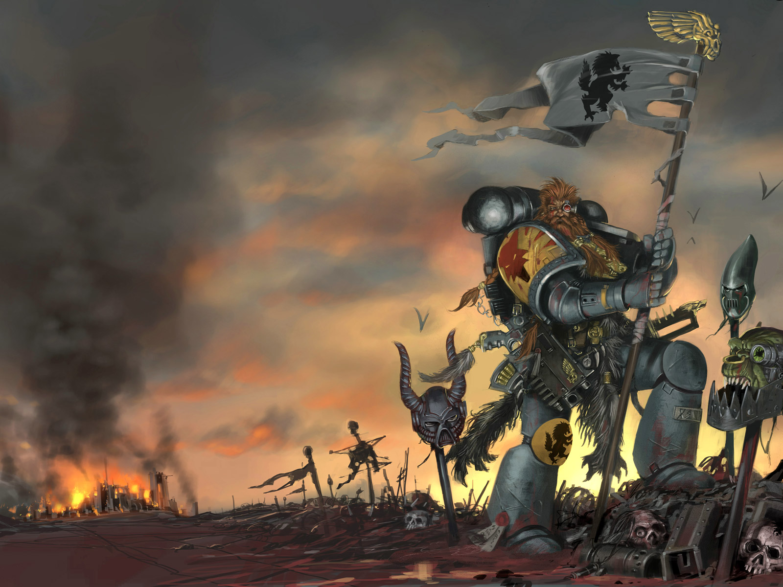 Warhammer 40K Space Marines Wallpapers