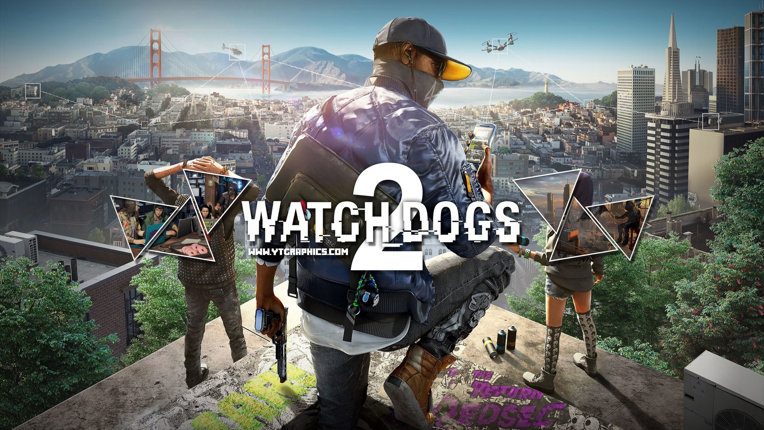 Watch Dogs 2 Skyline Wallpapers