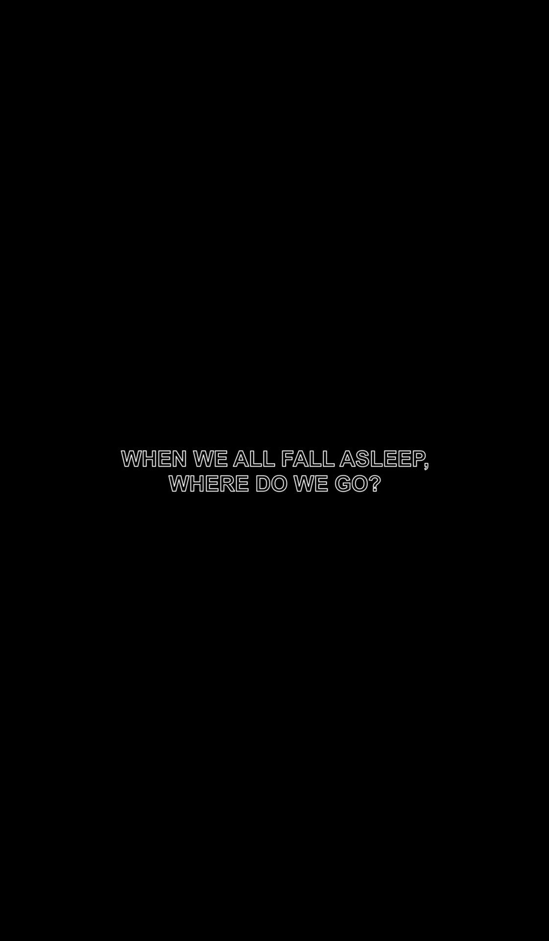 When We All Fall Asleep, Where Do We Go Album Cover Hd Wallpapers
