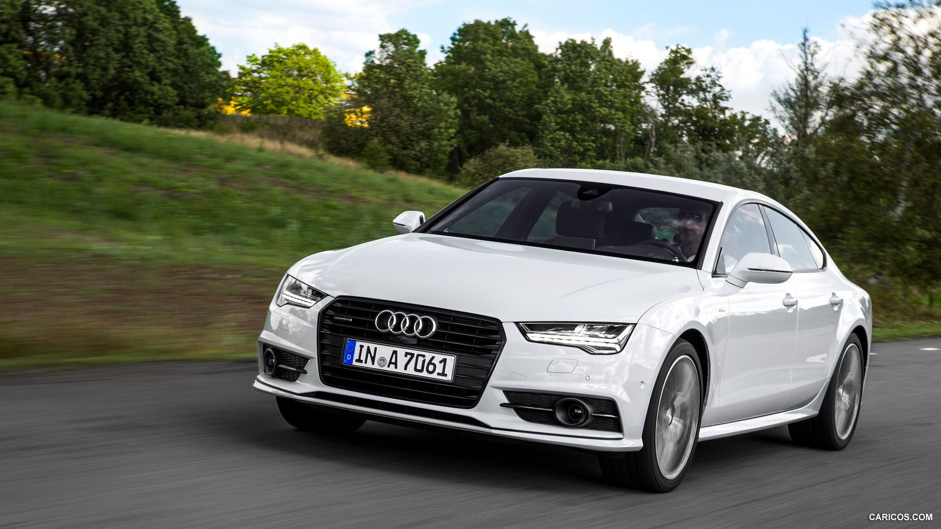 White Audi A7 Wallpapers