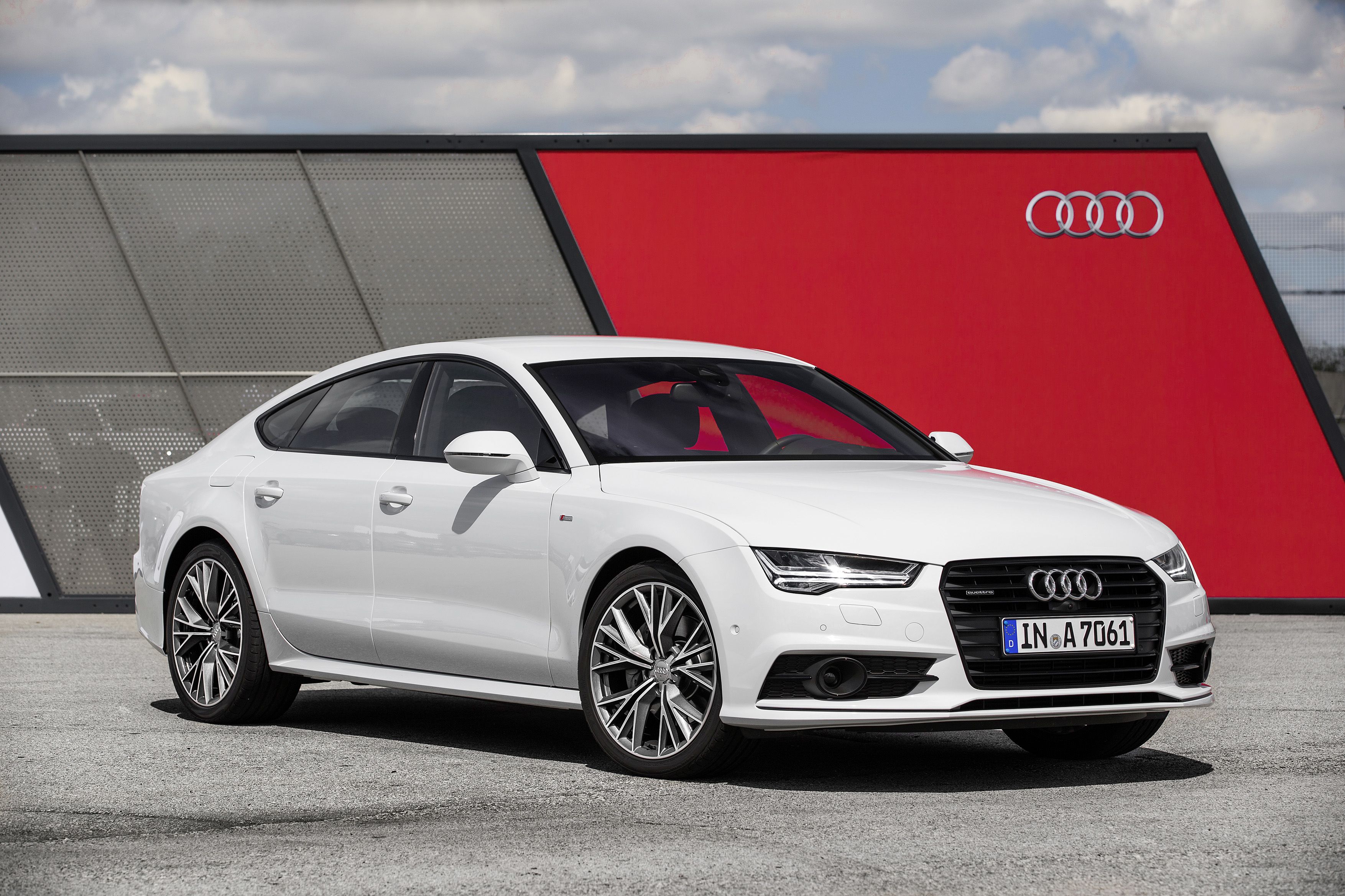 White Audi A7 Wallpapers