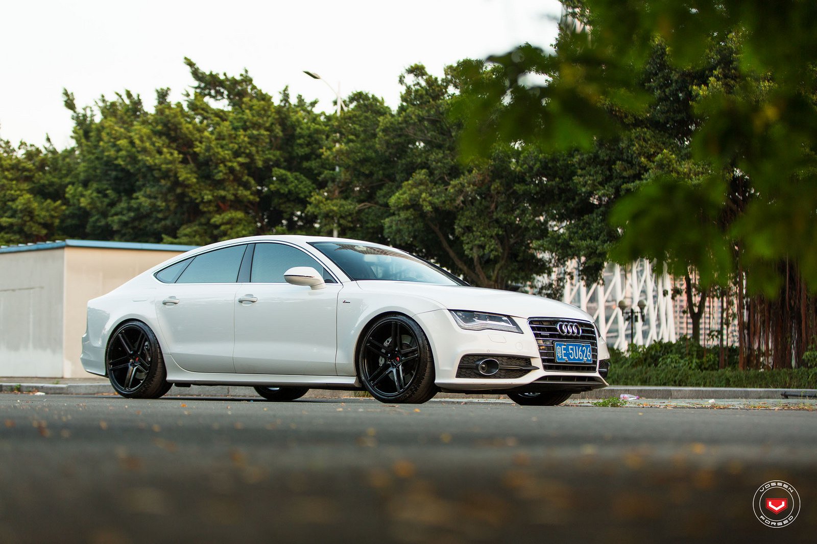 White Audi A7 Wallpapers