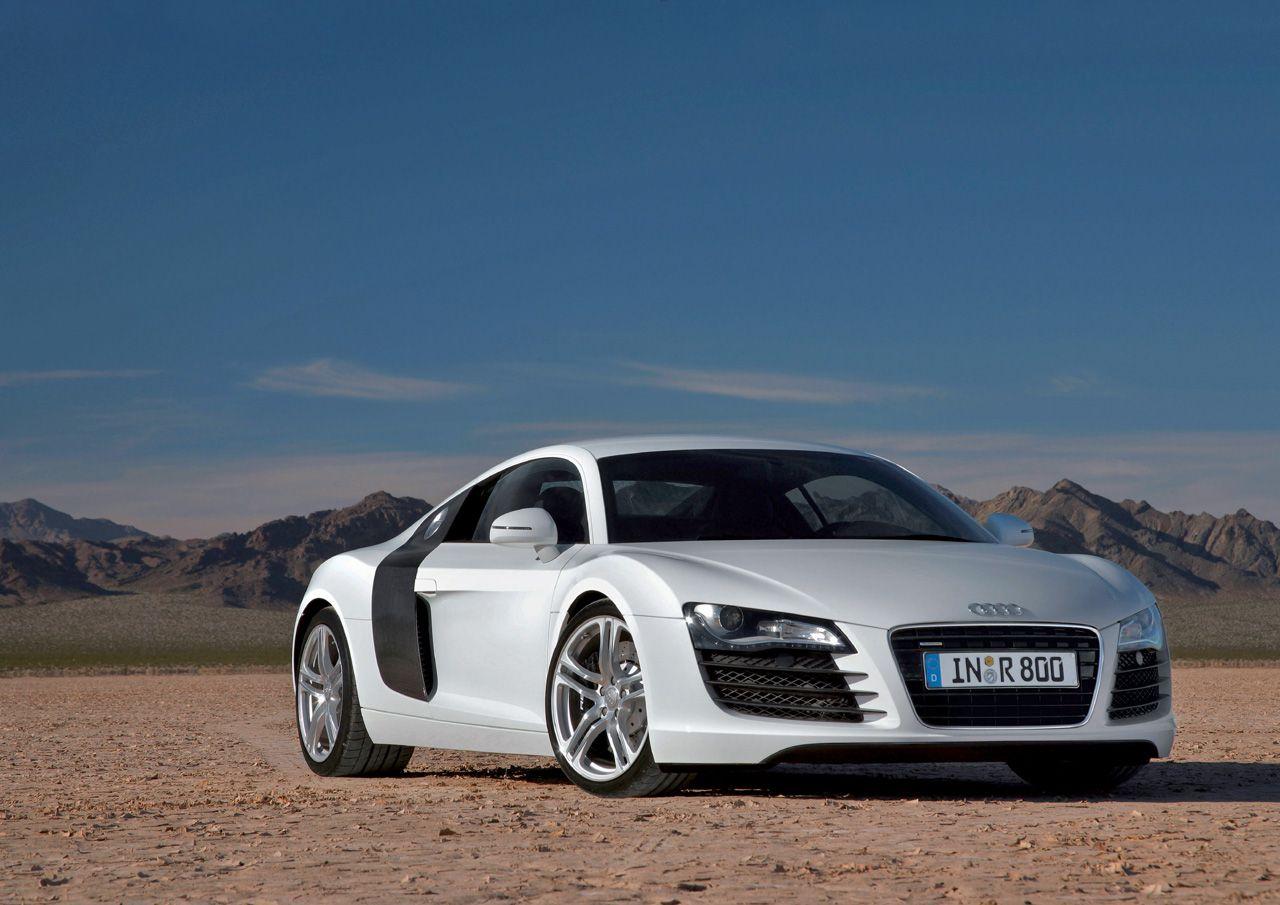 White Audi R8 Wallpapers