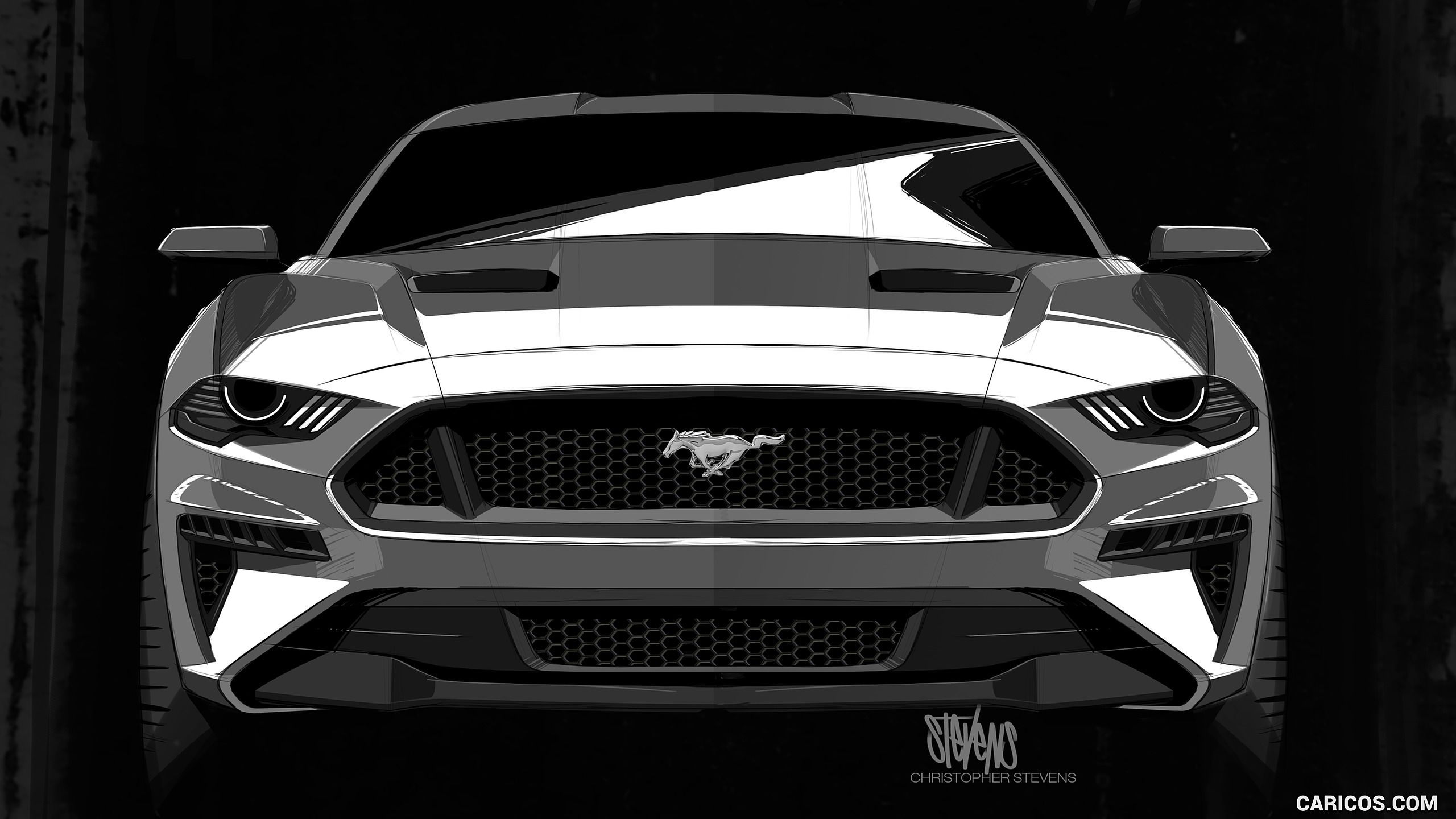 White Mustang Wallpapers