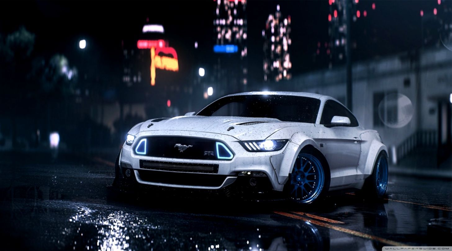 White Mustang Wallpapers