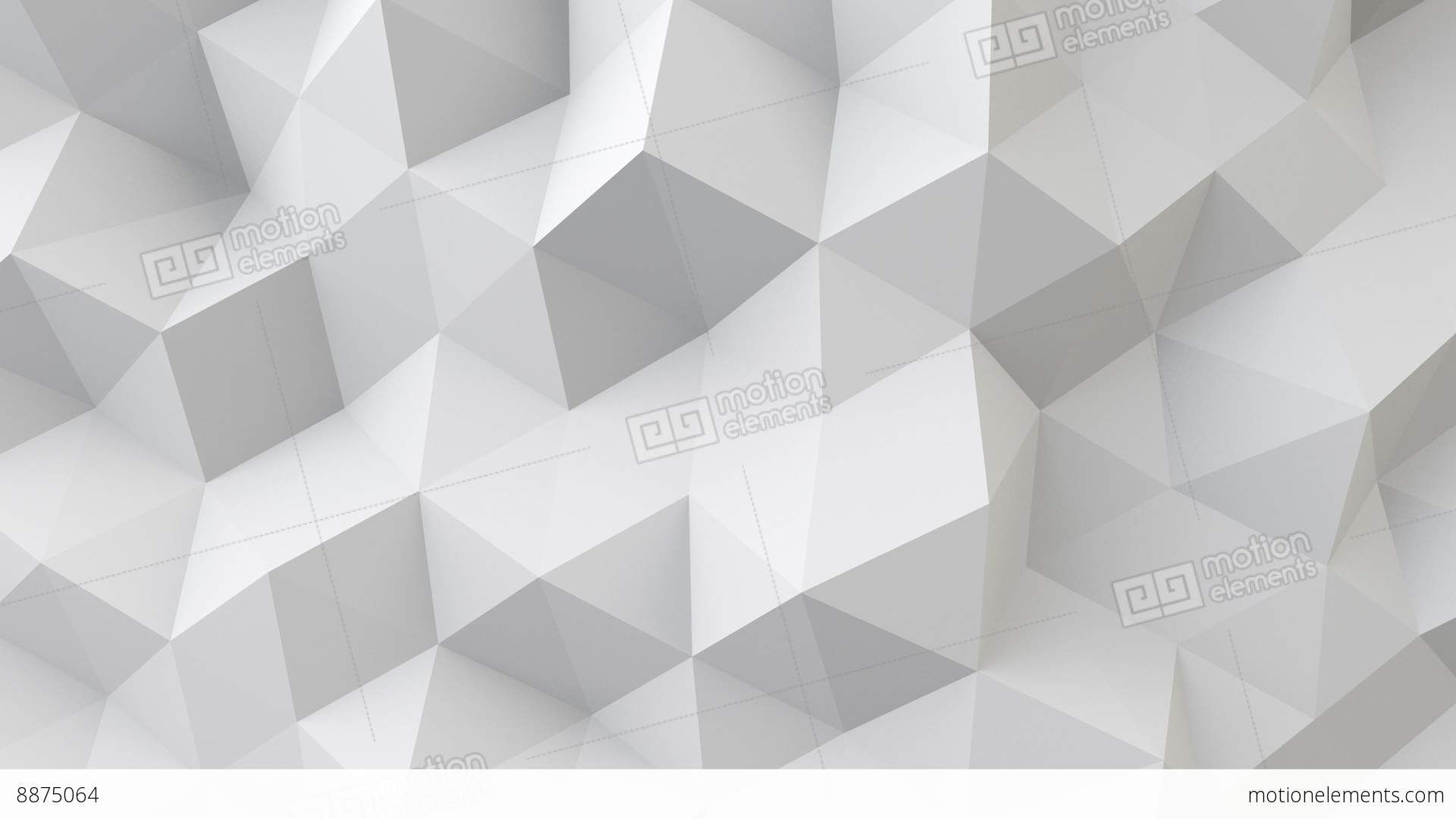 White Polygon Wallpapers