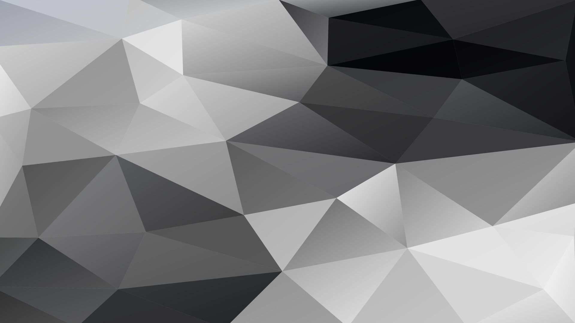 White Polygon Wallpapers