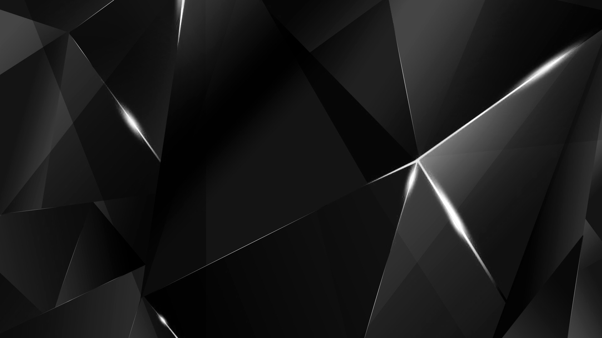 White Polygon Wallpapers