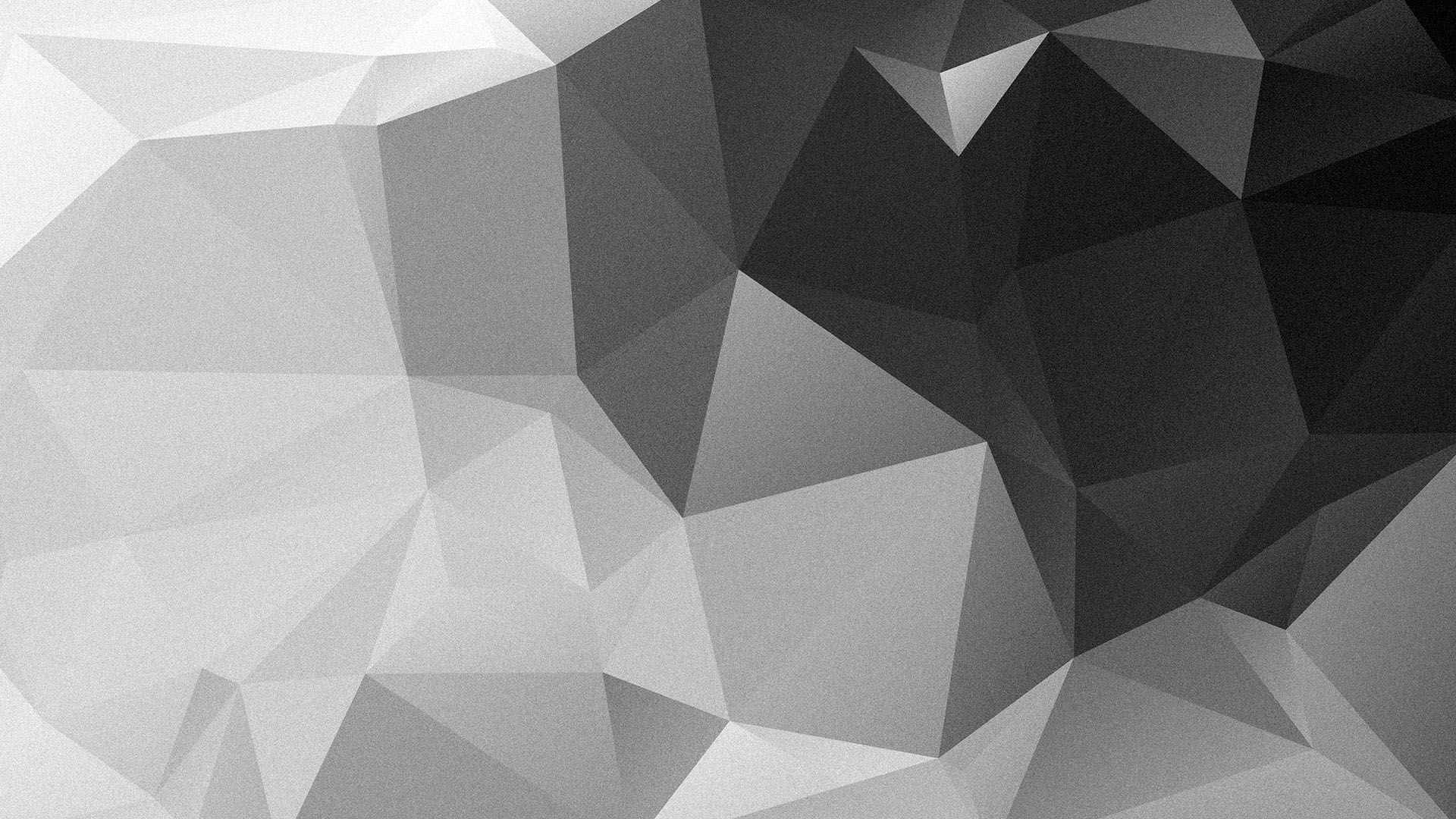 White Polygon Wallpapers